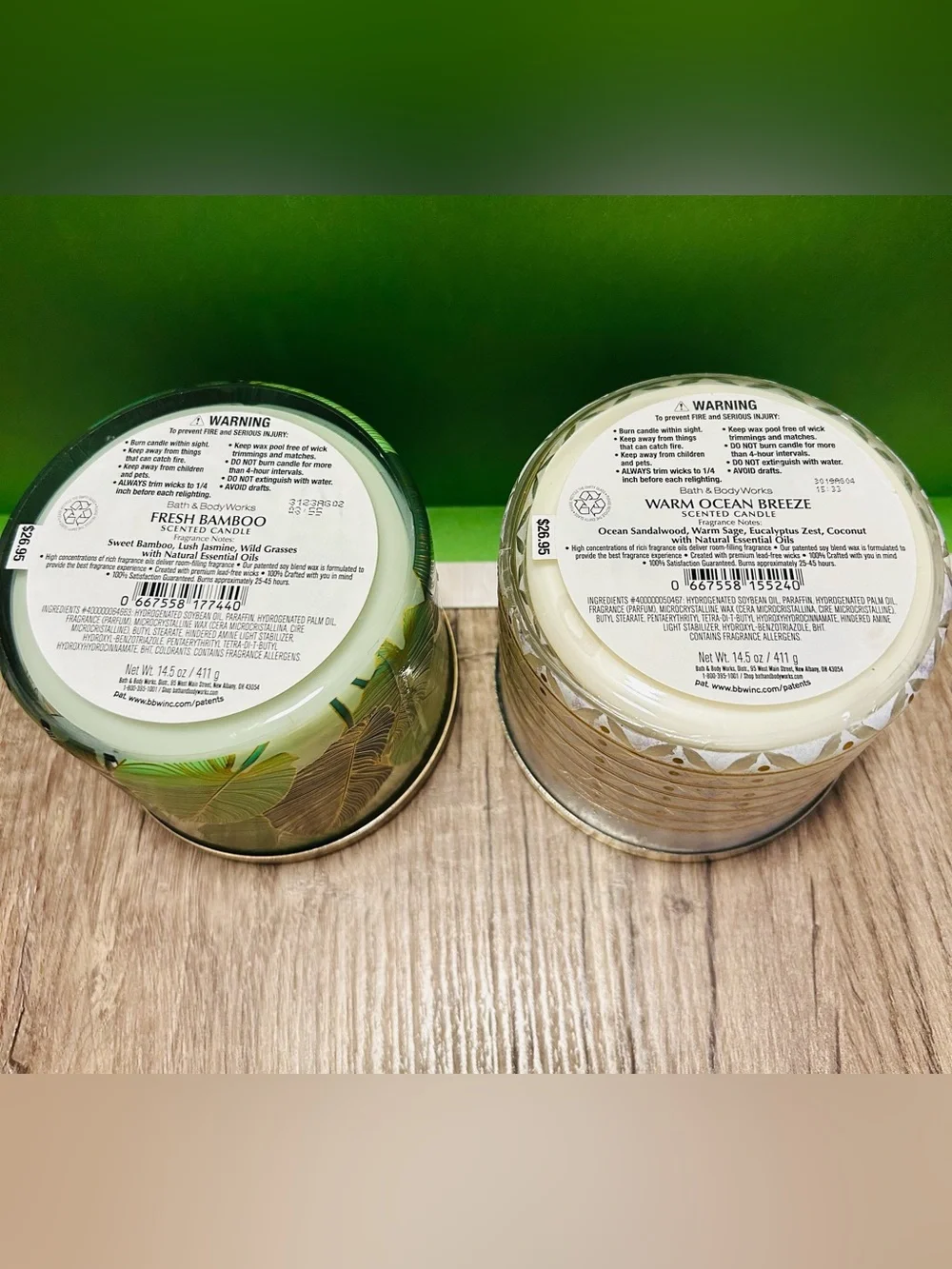Bath & Body Works 3 Wick Candles Reserved for delaware200 - Picture 3 of 3
